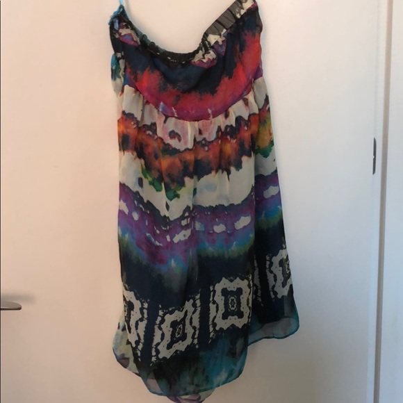 C. Lace multicolor formal dress - Picture 6 of 6